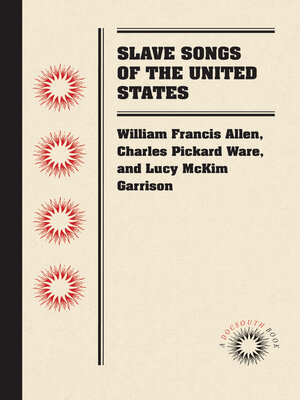 cover image of Slave Songs of the United States